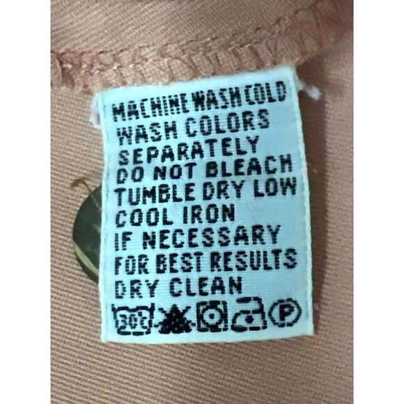 Tommy Bahamas 100% Silk Button Up Coral Collared Shirt Men's Large - Picture 7 of 7